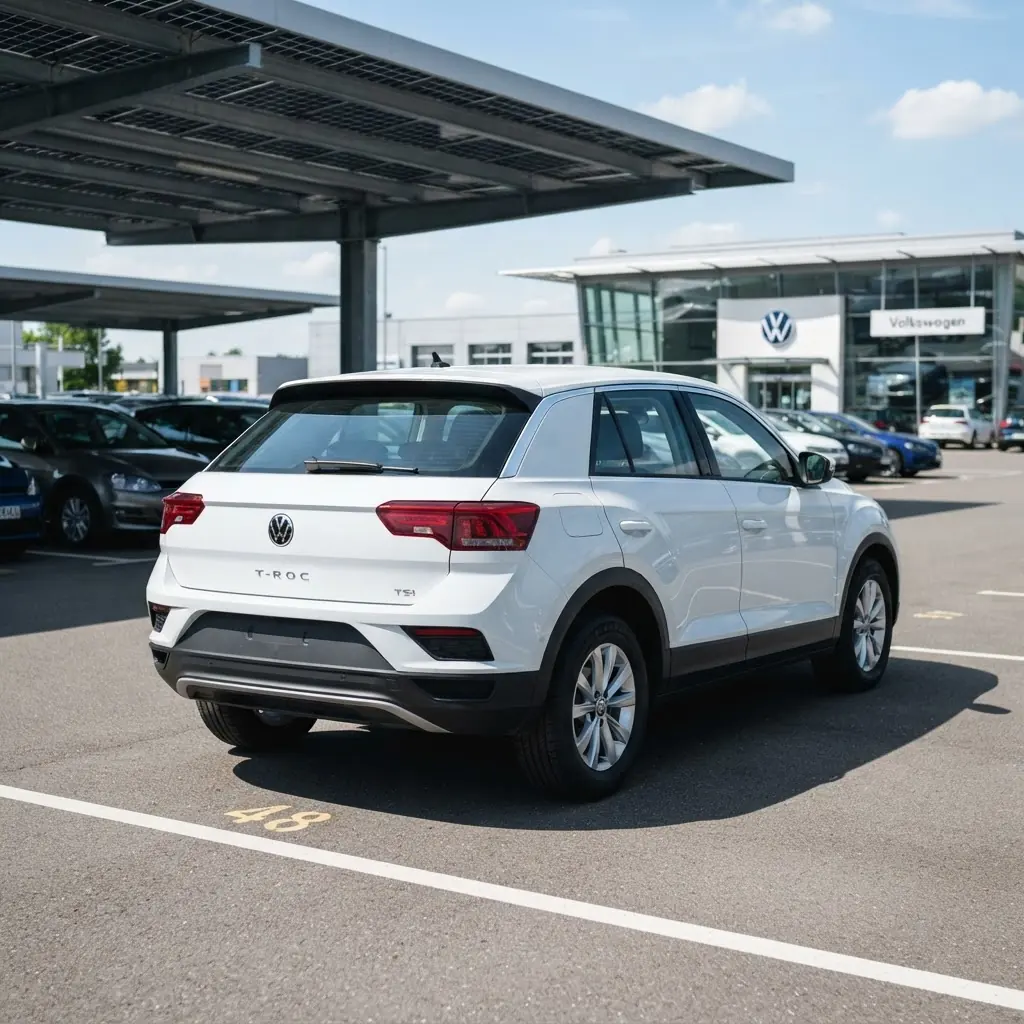 Volkswagen T-Roc 1.5 l TSI 7-Gang-Doppelkupplungsgetriebe Move +AHK +Panoramadach Leasingangebot